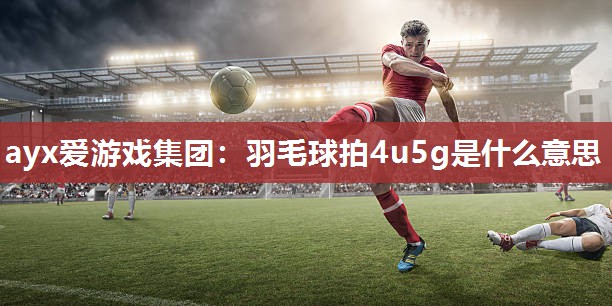 ayx爱游戏集团：羽毛球拍4u5g是什么意思