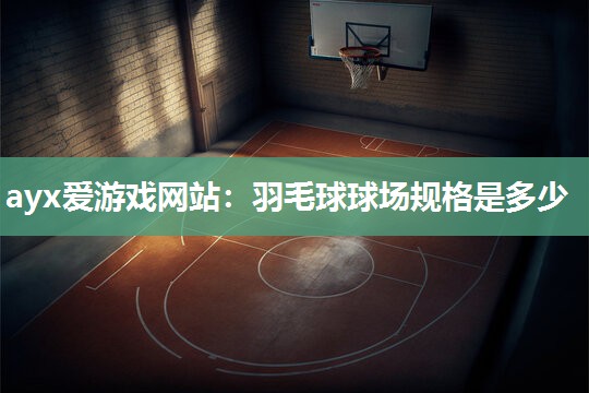 ayx爱游戏网站：羽毛球球场规格是多少