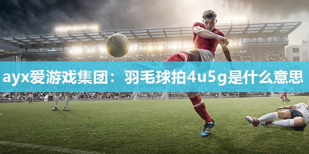 羽毛球拍4u5g是什么意思