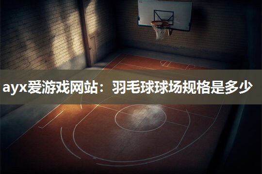 羽毛球球场规格是多少