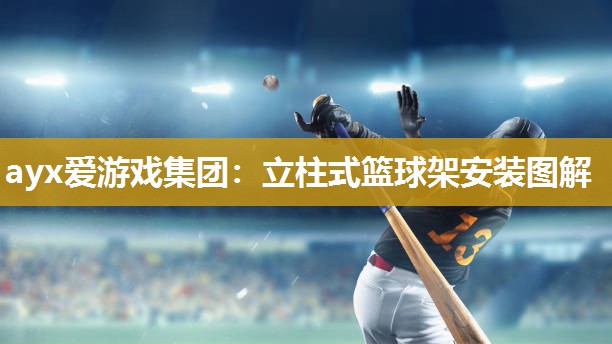 立柱式篮球架安装图解
